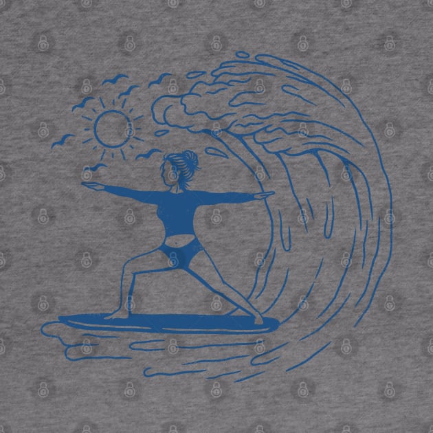 Yoga Surf Girl by Shankara